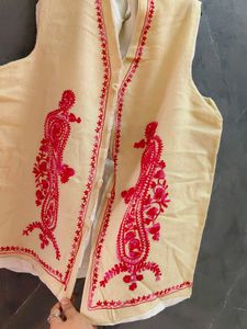 Embroidered Ethnic Waistcoat