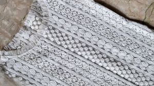 Elegant White Lace Top