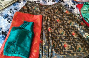 Designer Lehenga Choli Set🧡🧡🧡🧡
