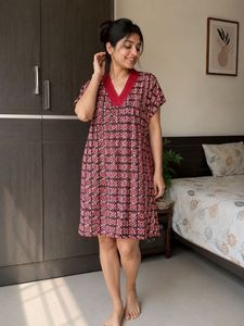 Women’s Printed Short Kaftan | Good Condition