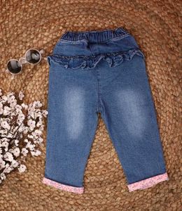 Cute Girl's Denim Jeans