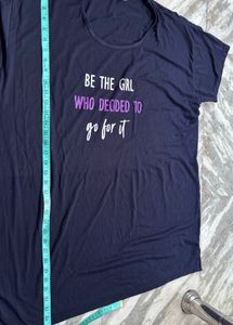 Inspirational Graphic oversized T-Shirt