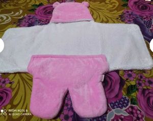 Hooded Baby Blanket