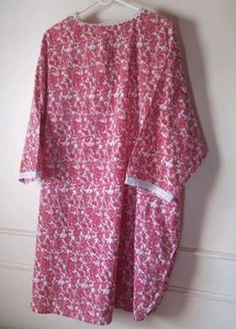 Elegant Pink Cord set with Haram Pant