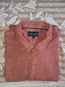 Cherokee Men's Red Textured Shirt
