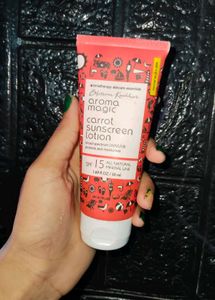 Aroma Magic Carrot Sunscreen Lotion SPF 15