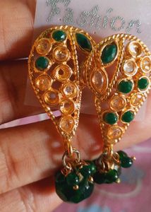 Green Earring