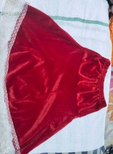 4-Piece Girls Clothes Bundle | Velvet Skirts &amp; Top