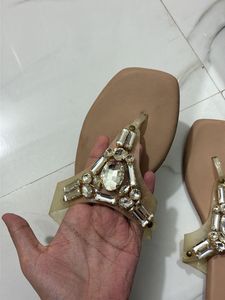 Embellished Flat Sandals