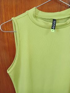 Tokyo Talkies Bodycon Green Dress - New Unused