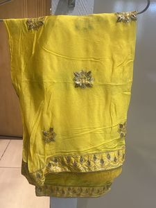 Yellow Lehenga For Haldi Function