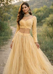 classy lehnga choli set