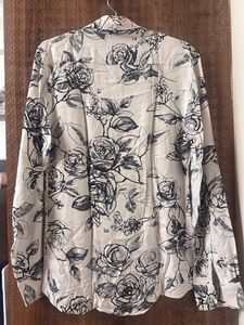 Zara Men's Floral Print Shirt