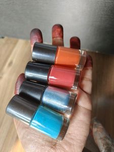 Combo Of 5 Nailpaints
