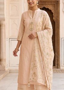 Peach Kurta Set | Size XS