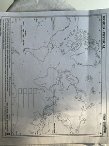 80 Pcs Maps India &amp; World Physical