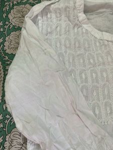 Fabindia White Chikankari Kurta