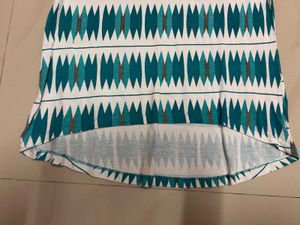 Boho Print Tunic Top
