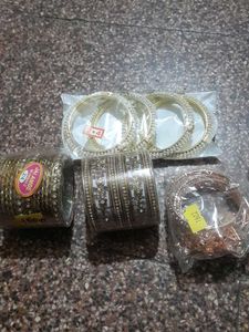 Sparkling Bangle Set of5