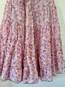 Trendy Flowy Layered Skirt 🩷