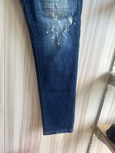 DSQUARED2 Paint Splitter Distressed Washed Jeans