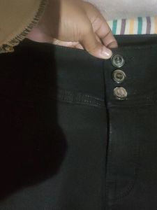Skinny Black High Waist Jeans