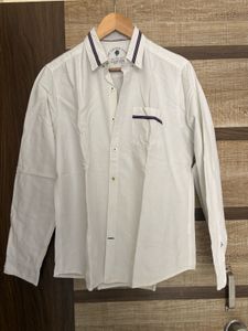 Men's Classic White Oxford Shirt