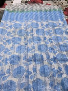 Light Blue Floral Fabric