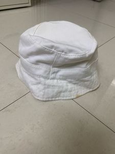 Classic White Bucket Hat