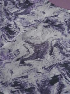 purple MESH Tie-Dye Long Sleeve Top