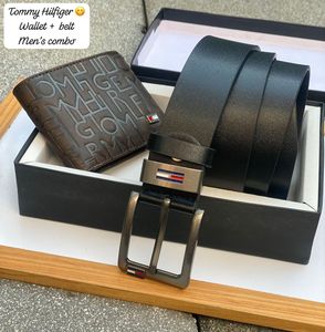 Tommy Hilfiger Belt &amp; Wallet Combo