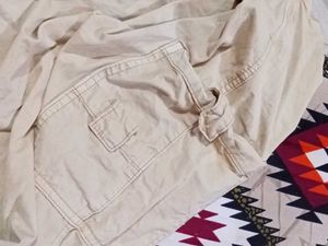 Max Beige Baggy Parachute Jeans – Trendy &amp; Comfort