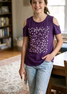 theee Cute Pattern T-Shirt