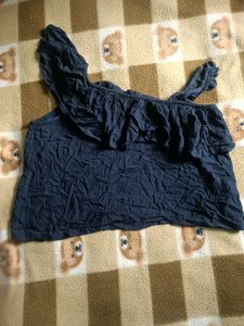 One Side Off Shoulder Top