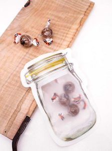 Reusable Food Storage Bags Jar Shape 🫙(pack of 4)