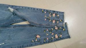 Madame Embroidery Jeans
