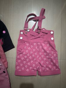 Cute Girls Shorts &amp; Overalls Set