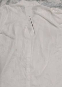 Classic White Button-Up shirt