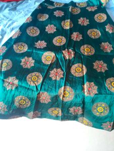 Vibrant Red Ethnic lehnga