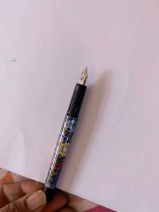 Floral Patterned Rollerball Pen