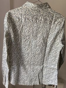 Talbots Printed Cotton Shirt