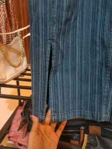 ‼️SALE‼️-H&amp;M || Striped Adjustable Wide-Leg
