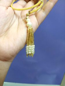 Elegant Gold Tassel Bracelet