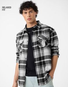 Men's boxy shacket (jacket + shirt)