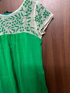 Designer Green Dress