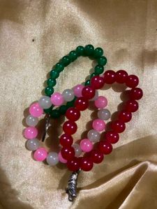 Set of 3 Beaded Bracelets