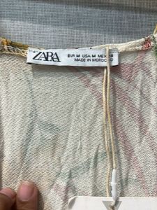 Zara Floral Print Mini jumpsuit