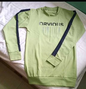 Green Graphic Print Tee