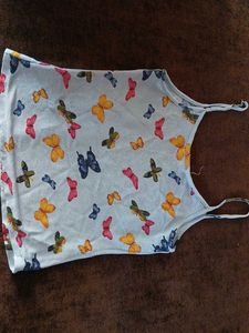 Avia Butterfly Print Tank Top