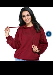 Maroon Girl's Hoodie 36